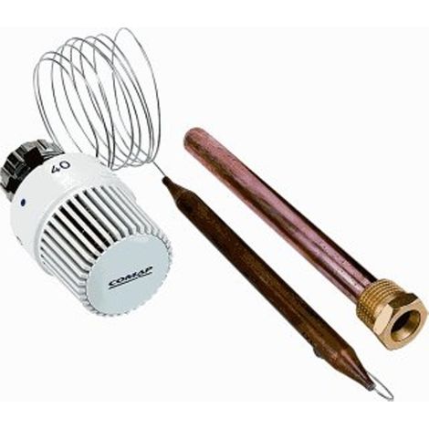 VSH COMAP Robinet de thermostat de radiateur Blanc (1/2)