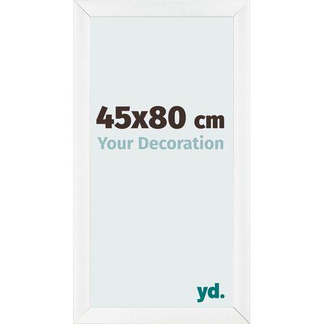 yd. - Cadre photo 45x80 - Blanc Brillant - MDF - Pisa (1/5)