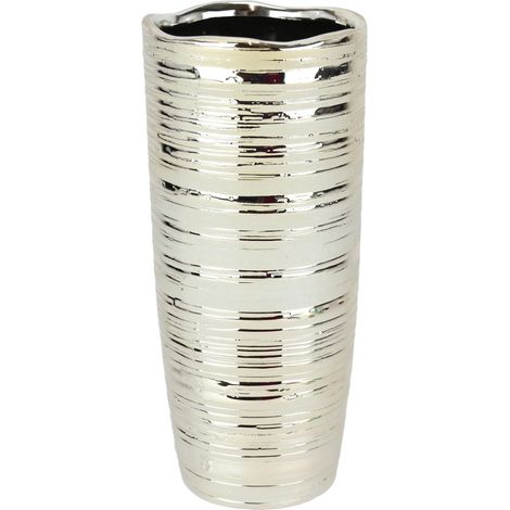 Vases à Fleurs de Table en céramique - Petits vases décoratifs pour Fleurs - Herbe de la Pampa - Décoration pour la Maison, Le Salon, la Table à Manger, la Ferme, Le Bureau, la décoration - Vase en (1/2)