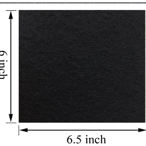 Filtre de rechange en mousse de charbon actif, très populaire : mousse désodorisante pour déchets, absorption et filtration des odeurs.