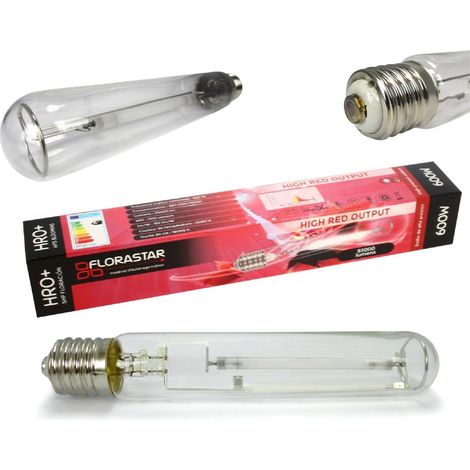 Ampoule HPS 600W HRO Floraison - FLORASTAR (1/2)