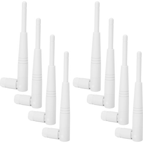 8 Pièces Antenne WiFi Double Bande 2.4G/5G 4DBi RPSMA pour PC et Routeur (1/5)