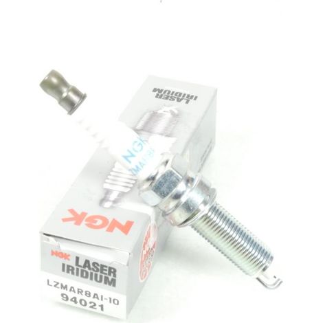 Bougie d'allumage NGK pour moto LZMAR8AI-10 / 94021 / 3070482 (1/2)