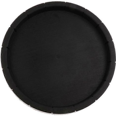 Bol rond pour nourriture et eau, récipient pour reptiles et tortues, support noir-Round (1/5)