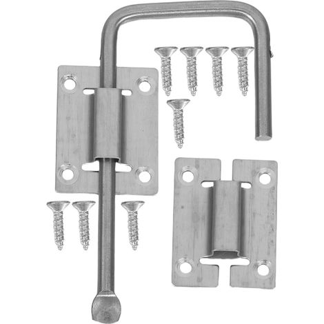 Verrou de Porte inox avec Vis Serrure (1/5)