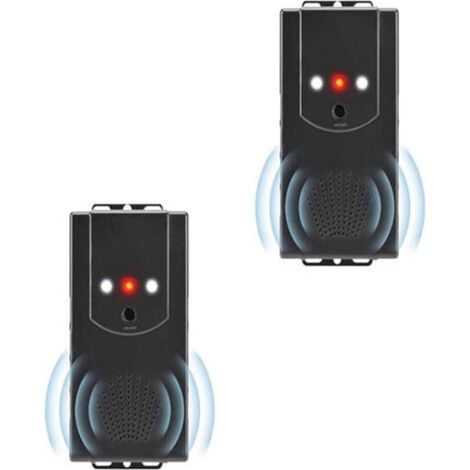 2 Pack Répulsif Ultrason Anti-Fouine pour Voiture Auto Garage Maison Repeller Anti-Martres, Fouines, Renards, Ratons Laveurs et Rongeurs (1/4)