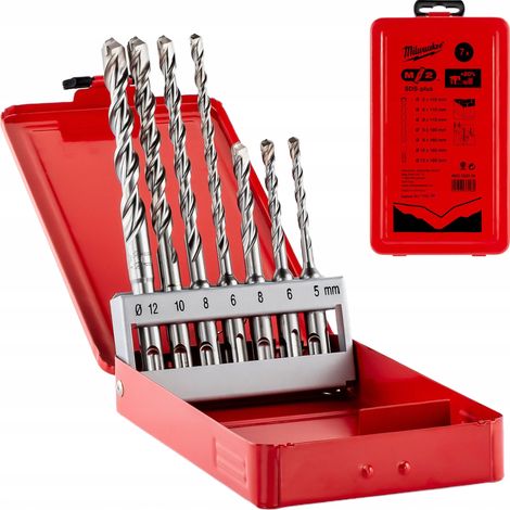 Milwaukee M2 Juego de 7 brocas de acero robusto plateado (1/5)