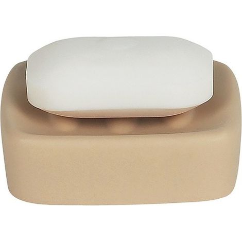 Porte savon Céramique RETRO Beige Spirella (1/2)