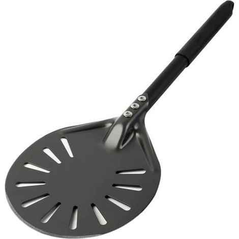 Pelle à Pizza Tournante avec Long Manche en Aluminium Antiadhésif pour Pelle à Pizza, Palette Résistante Aux Rayures