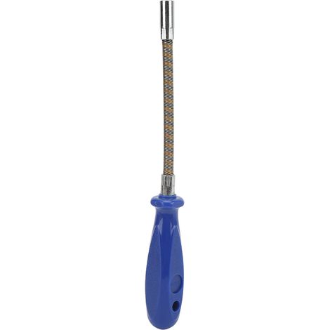 Tournevis hexagonal flexible de 7 mm, douille hexagonale coudable à 90 degrés, outil de serrage pour collier de serrage pour réparation automobile