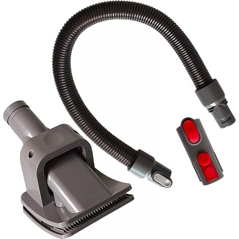 Cepillo Aspirador Mascotas - Peine Aspirador para Perros - Cepillos Pelo de Perro y Gato adaptable par (1/4)