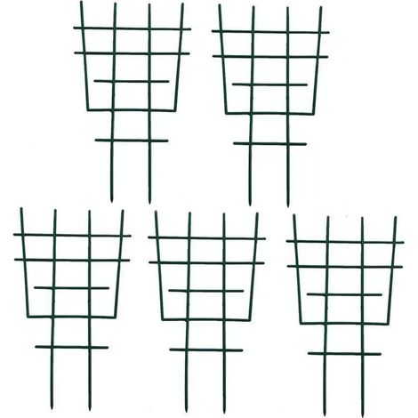 Support Pour Plantes Grimpantes - Treillis En PP Résistant - Pour Jardin Intérieur Ou Extérieur - 5 Pièces (1/5)