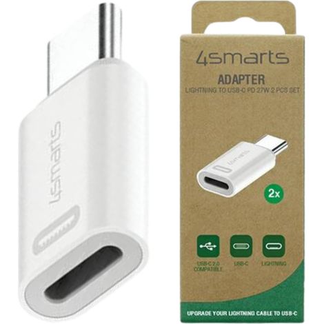 Adaptador 4smarts USB-C/Lightning 27W 2szt540711 (1/5)
