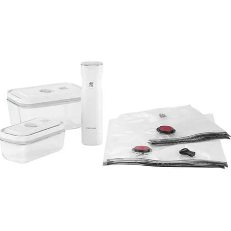 Zwilling Fresh And Save 7 Piece Starter Set Small Medium Vacuum Glass
