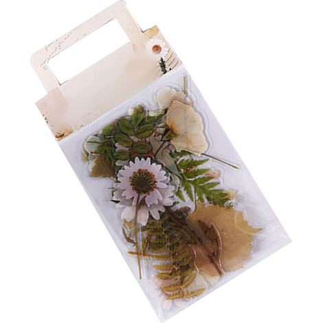 [Aufkleber] Botanisches Blumenmuster für Notizbücher Typ 2, 40 Stück, PET, dekorativ, multifunktional (1/5)