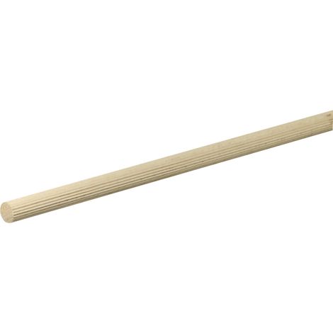 FN Neuhofer Rundstab gerillt 100 cm 14 x 14 mm Buche Leisten (1/3)