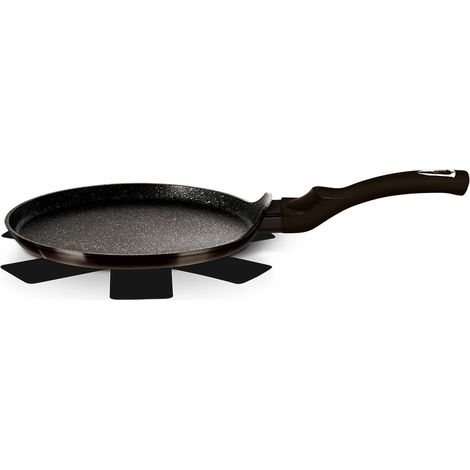 Sartén para panqueques con revestimiento de granito de 28 cm para panqueques BERLINGER HAUS Negro Brillante BH-7132 (1/5)