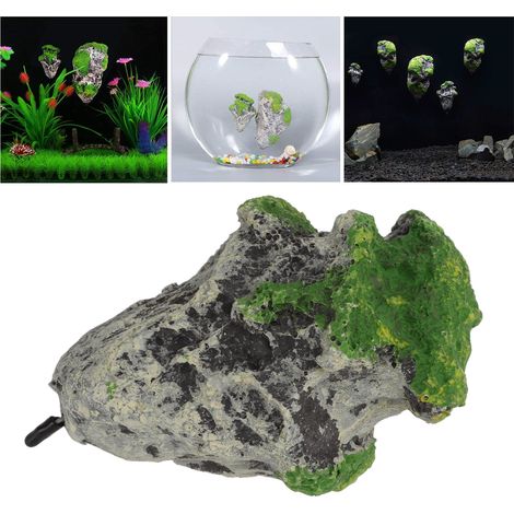 Pierre Flottante Artificielle pour Aquascaping Décoration de Faux Rocher en Suspension Idéale pour Aquarium - AUTRES (1/5)