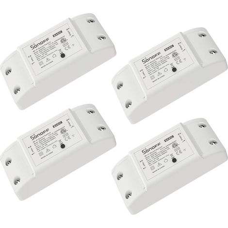 Maison Commutateur Connecté Smart Home, 10A, 2200W, Smart Home, Domotique, Commande Vocale, Montage Simple (1/5)