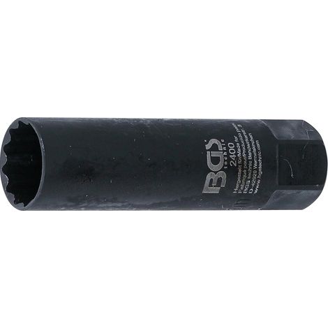 1 - Douille de bougie - Six pans - 10 mm 3/8 pouces - Pour moteur automobile - Noir - 65x20 mm (1/4)