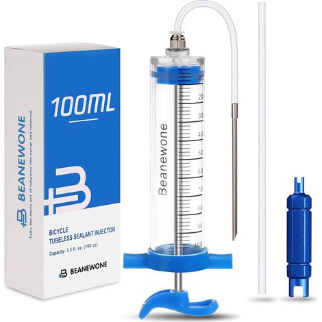 Bicycle Tubeless Sealant Injector for Tire Sealant and Other Standard Sealant (1/5)