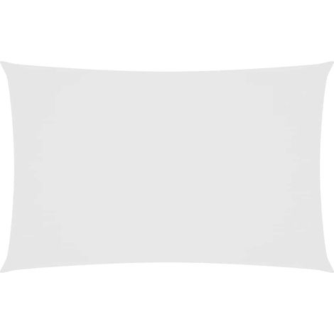 Maison Exclusive - Voile de parasol tissu oxford rectangulaire 4x7 m blanc (1/5)