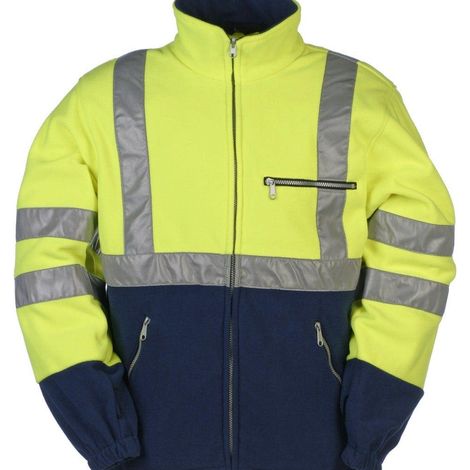 Polaire Kingley HV - Jaune / Marine-497ZA2T01415M - Sioen