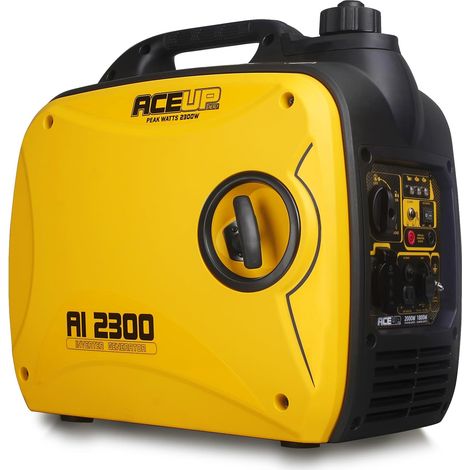 2000W Groupe Electrogene Inverter Silencieux Générateur à Essence de avec Prises 230 V 12V USB 4 Temps pour Camping Caravane 19,8 kg (1/5)