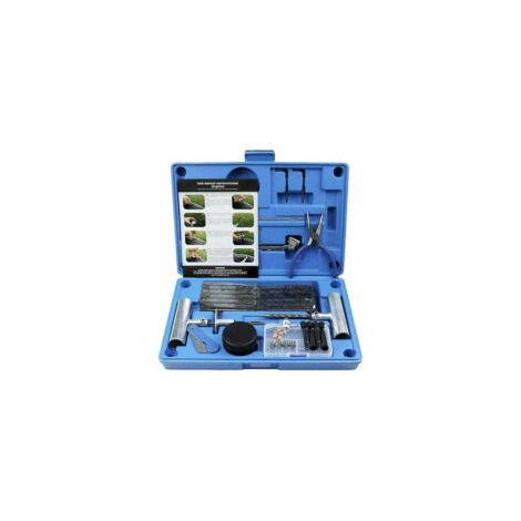 Kit di riparazione pneumatici rinforzato da 67 pezzi per moto, ATV, Jeep, camion e trattori - riparazione forature - sfygv