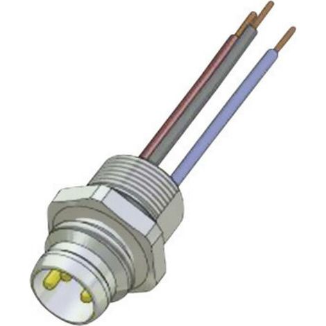 Embase mâle M8 pour capteurs/actionneurs Conec SAL-8-FS4-0,2 42-01033 Pôle: 4 Contenu: 1 pc(s) D93754 (1/2)