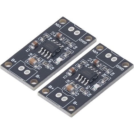 2 Stück 4,5 V 1 A Akku-Ladeplatinenmodul NiMH-Akku-Lademodul für CC/CV-Lademodul MRB048E (1/5)