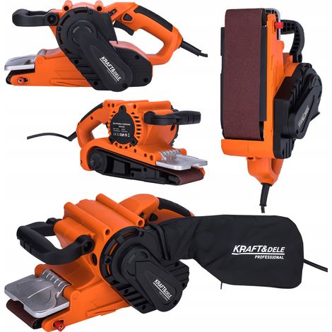 Levigatrice a nastro multifunzione per legno, 230V 2000W 380 giri/minuto. (1/5)