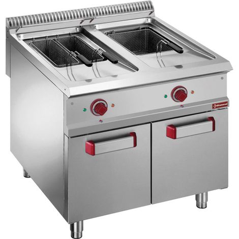 Friteuse électrique 2 x18 litres sur meuble - Diamond (1/4)