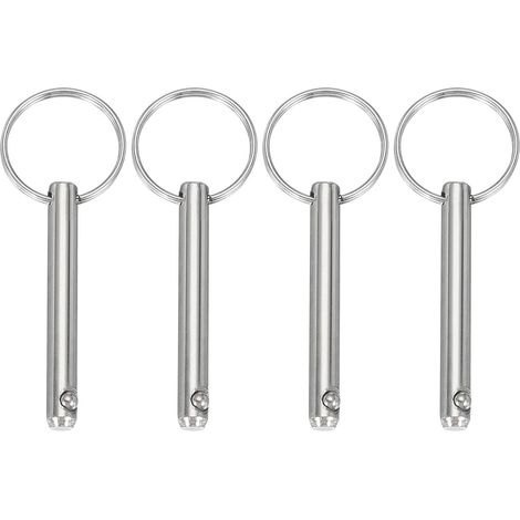 Goupilles À Détente Rapide Diam 1/4"(6mm) Lot De 4 (1/5)