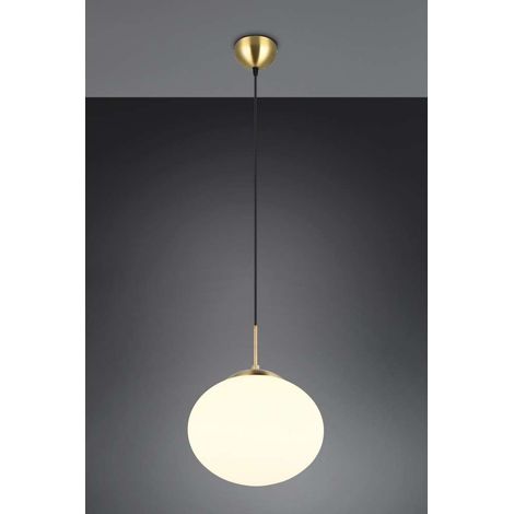 Trio Lampada a Sospensione Fomento - Base Ottone - E27 D.30x150cm