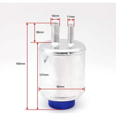 Modified racing car off-road vehicle steering wheel oil reservoir cooler steering wheel steering pump oil reservoir power steering reservoir (1/4)