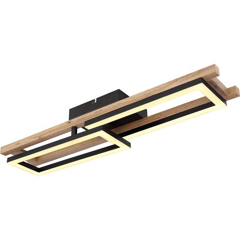 Globo - plafón - Illa - negro - metal - LED - 67266D