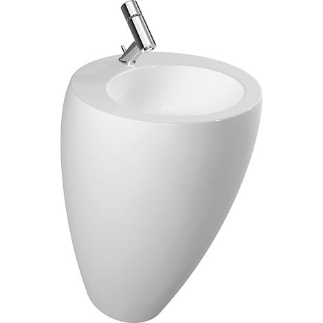 LAUFEN Alessi one Waschtisch, mit integrierter Säule, 1 Hahnloch (1/5)
