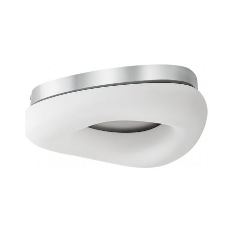 FAB 154784001  Plafon Paris Pq 18w 3000-4000-6500k Blanco/plata 1530 Lm Regulable Y Memoria 9x34x27 Cm