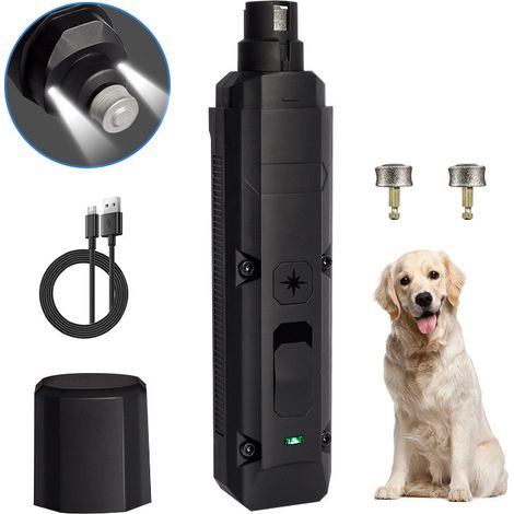 Coupe-ongles électrique et silencieux J2 pour chiens et chats (1/5)