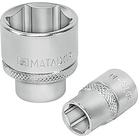 Steckschlüssel-Einsatz, 6-kt., 12,5 mm (1/2"): 34 m (1/4)