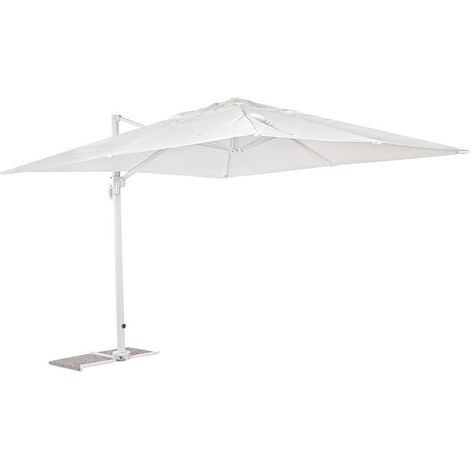 OMBRELLONE PALO LATERALE TOP DOMUS - ALLUMINIO/POLY ECRU MM 77X53 MT 3X3 - 1 pezzo (1/4)