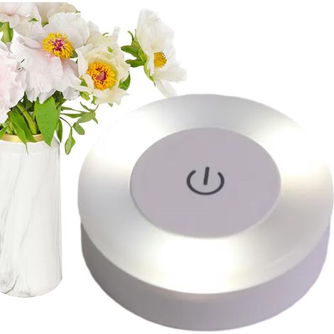 Veilleuse tactile – Lampe rechargeable à intensité variable, alimentée par (1/5)