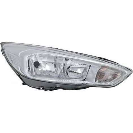 Phare avant droit chromé H7/H1 Ford Focus 3 phase 2 2014-2018