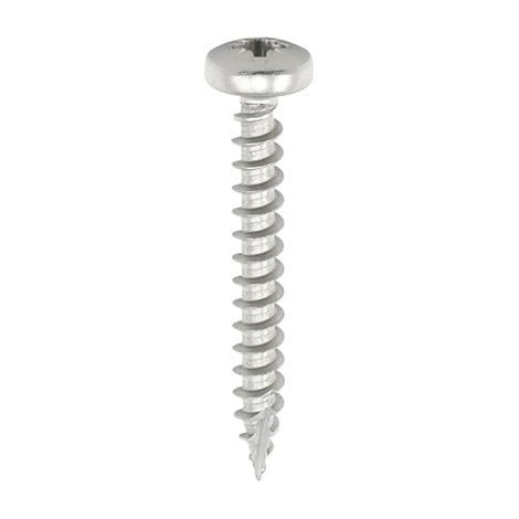 Timco 5.0 x 50mm Classic Stainless Steel Pan Head Wood Screws Qty 200