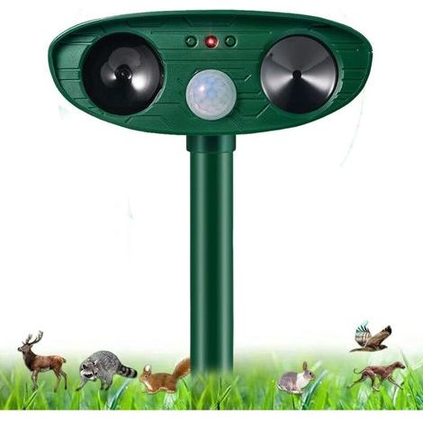 Piquet arroseur automatique pour plantes, dispositif d'arrosage automatique pour plantes d'intérieur et d'extérieur, en forme d'oiseau (bleu + rouge) (1/5)