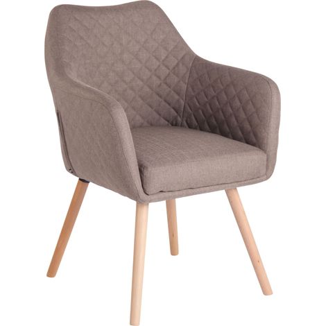 Esszimmerstuhl Gent Stoff natura taupe (1/5)
