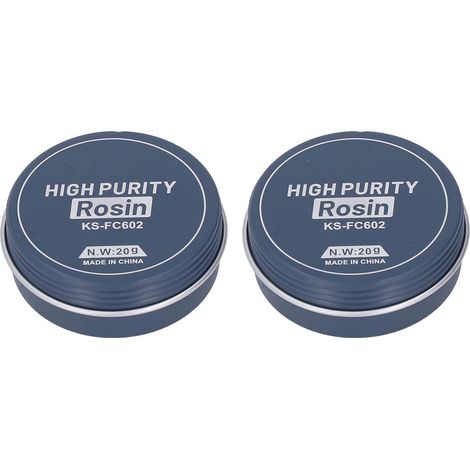 Pâte à souder rosin 20g x2, flux de brasage rapide pour réparation de cartes électroniques et puces, décapant isolant FC602, étamage efficace. (1/5)