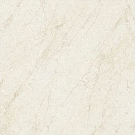 Stone tile wallpaper wall Profhome 388171 hot embossed non-woven wallpaper textured in marble look matt cream grey beige 5.33 m2 (1/5)