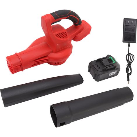 Souffleur d'air électrique DC21V 6000mAh 30000rpm ABS, portatif pour maison, serre et usine   Prise américaine 100V-240V